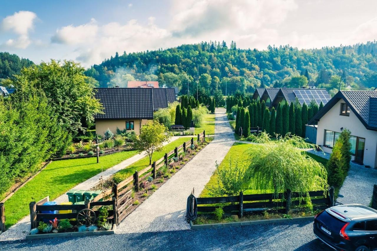 Caloroczne Domki W Bieszczadach "The Willows" Laczki Eksteriør billede